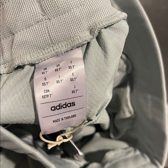 adidas Men's Light Gray Athletic Shorts - Picture 7 of 8